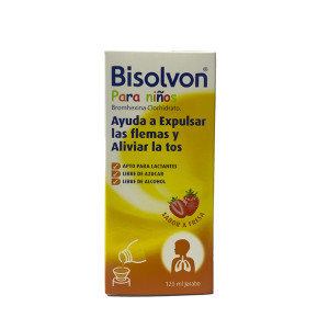 BISOLVON NIÑOS JARABE FRASCO X 120 ML